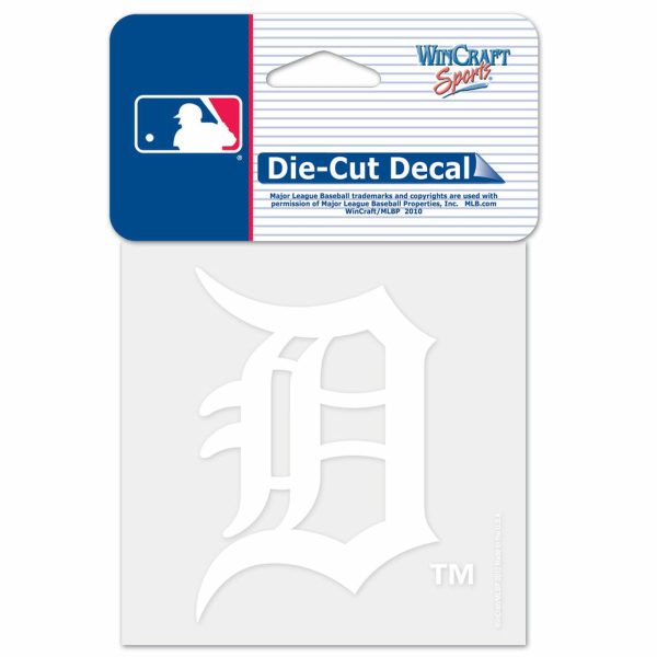 Detroit Tigers Decal 4x4 Perfect Cut Discount - Image 2