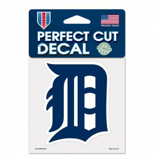 Detroit Tigers Decal 4x4 Perfect Cut Discount - Image 3