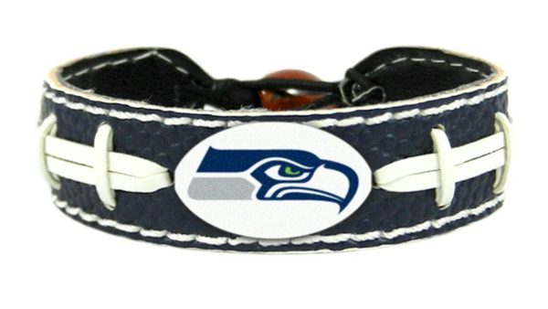 Seattle Seahawks Bracelet Team Color Football Hot on Sale